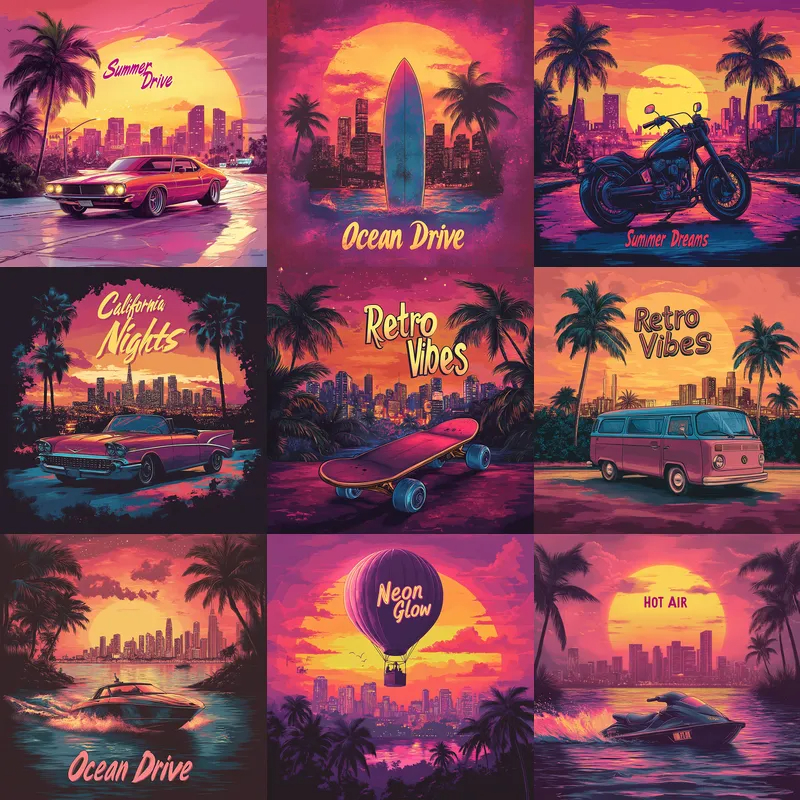 Vintage Cityscape Designs Prompts for DeepSeek - تصویر 5
